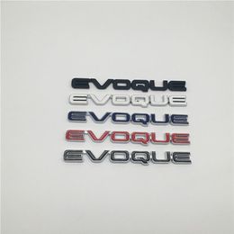 For Land Range Rover SD4 Si4 TD4 Evoque Emblem Tailgate Badges Metal Logo Sticker248n