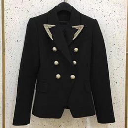 Women's Suits Spring And Autumn Suit Women Blazer 2023 Blazers Jacket Short Slim Long Sleeve Female Coat Black OAIRED