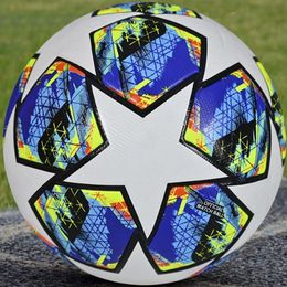 Balls Wear Rsistant Football Soccer Ball Official Size 5 Seamless Team Match Group Football Training Game Play 230729