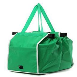 Whole- New Grab Bag Shopping Bags That Clips To Your Cart Folding bags OPP Package UPS323y