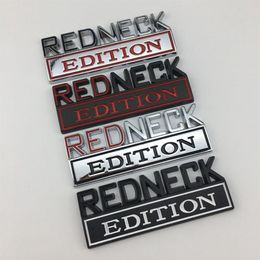 Suitable for JEEP off-road modified side door stickers REDNECK EDITION car stickers displacement standard car tail standard2266