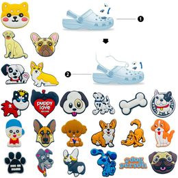 Shoe Parts Accessories Pattern Charm For Clog Jibbitz Bubble Slides Sandals Pvc Decorations Christmas Birthday Gift Party Favors Prett Otlt2