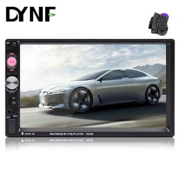 Remote Mp5 Player Bluetooth Hands Car DVD Player Mirrorlink AUX USB Radio 7Inch Full Touch Screen rear view camera237e