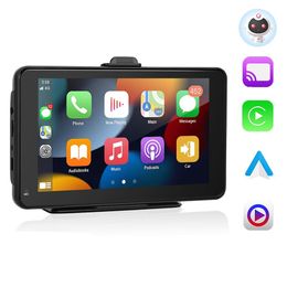 Universal 7'' Car Radio Multimedia Video Player Wireless Carplay And Wireless Android Auto Touch Screen For Nissan Toyot226t