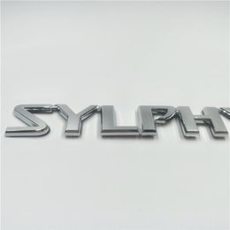 For Nissan Sylphy Emblem Rear Back Trunk Badge Sign Logo Symbol Letters Decal293O