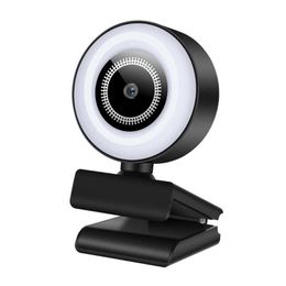 Webcams New 1080P Webcam Beauty Cam- Degree Live Vedio Stereo Sensor Web Camera for Screaming Home Online