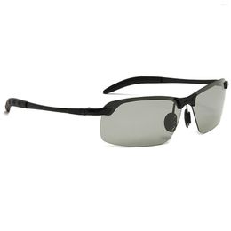 Sunglasses Full Frame Polarised Big Anti-glare Lens Lightweight For Vacation Daily Wear Car Driving