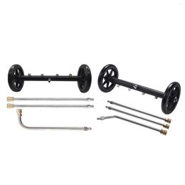Car Washer 1/4 2 In 1 Power Accessories Undercarriage Cleaning Kit With Extension Wand Vehicle Underbody Water Broom