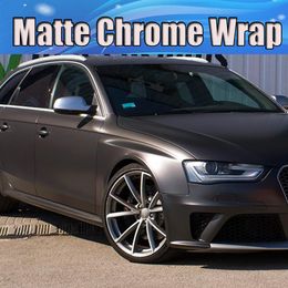 Dark Grey gunmetal metallic matte vinyl wrap for car styling covering stickers Anthracite Matt covering skin size 1 52x20m Roll 4 287p