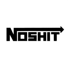 15 3 5CM NOSH T Funny arrow Car Styling Car Truck Decal Vinyl Car Sticker Black Silver CA-1131239V