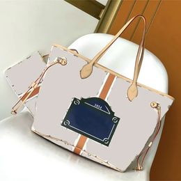 designer luxury handbags totes Neverf PM Shoulder Tote Bag Damier Ebene Handbag TOP Quality