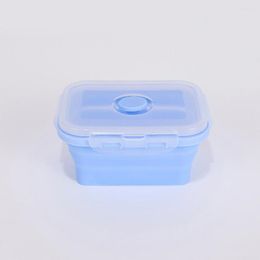 Dinnerware Sets 3Pcs/Set Durable Containers Square Lunch Boxes Leak-proof Refrigerator Storage Daily Use