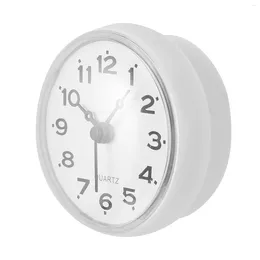 Wall Clocks Sucker Clock Waterproof Operated Hanging Silent Bathroom Small Digital