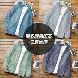Mens Jackets Ice Silk Sun Protection Clothing Summer Hazzys Fishing Outdoor Ultrathin Quickdrying 230727
