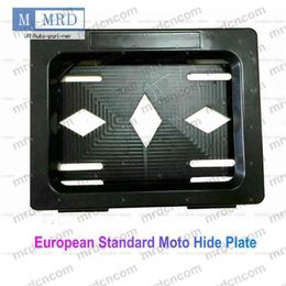 European Moto Stealth Licence Plate Hide Motorcycle Cover Shutter Remote Control2844241285e