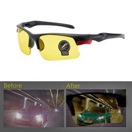 Night-Vision Glasses Protective Gears Sunglasses Night Vision Drivers Goggles Driving Glasses Interior Accessories Anti Glare208j