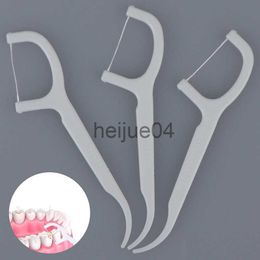 Dental Floss 50Pc Disposable Dental Flosser Interdental Brush Teeth Stick Toothpicks Floss Pick Oral Gum Teeth Cleaning Care x0728