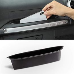 GrabTray Passenger Storage Tray Organiser Grab Handle Accessory Box for 2011-2018 Jeep Wrangler JK JKU Interior Accessories QC43198a