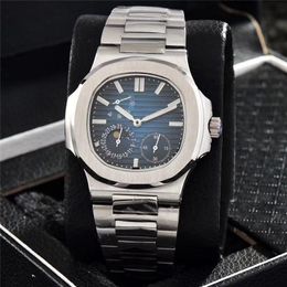 relógios de relógio masculino relógios mecânicos de alta qualidade 40mm Nautilus boutique Straps Designer Relógios para homens assistir por atacado Gift Baida AA4
