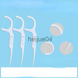 Dental Floss 100Pcs Dental Floss Flosser Picks Toothpicks Teeth Stick Tooth Cleaning Interdental Brush Dental Floss Pick Oral Hygiene Care x0728