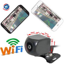 WIFI Reversing Camera Dash Cam Star Night Vision Car Rear View Camera Mini Body Water-proof Tachograph for iPhone and Android302Y
