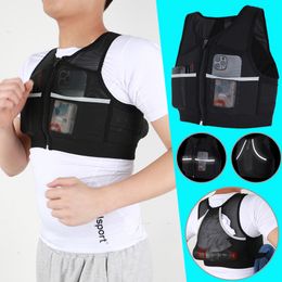 Outdoor Bags Cross-Country Running Backpack Phone Bag Multi-Functional Ultra-Light Water Bottle Outdoor Sports Shoulder Bag Marathon Vest Bag 230727