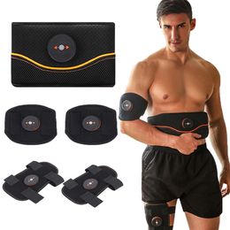 Portable Slim Equipment Abdominal Muscle Stimulator Vibration Belt Waist Belly Arm Leg Calf Muscle Exerciser Body Slimming Weight Loss Fitness Equipment 230728