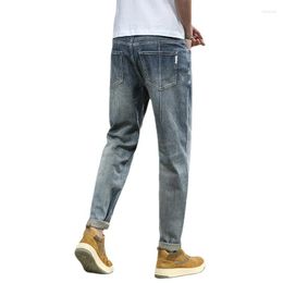 Men's Jeans Arrival Fashion Suepr Large Printed Casual Oversized Straight Men Size 30 32 34 36 38 40 42 44 46