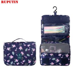 RUPUTIN Fashion Travel Bag Waterproof Portable Cosmetic Cases Man Toiletry Bags Women Cosmetic Organizer Pouch Hanging Wash Bags