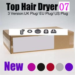 Hair Dryer HD07 HD08 Professional Salon Tools Blow Dryers Heat Super Speed US UK EU Plug Blower249j