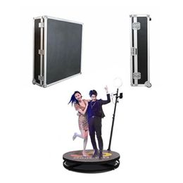 Party Decoration 360 Pobooth Machine Flight Case Roadcase 360pro Slow Motion Rotating Portable Selfie Platform Spin Degree Po Boot1948