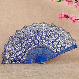 Chinese Style Products Vintage Style Chinese Folding Fan Pattern Art Craft Gift Home Decoration Ornaments Party Dance Hand Fan Gift