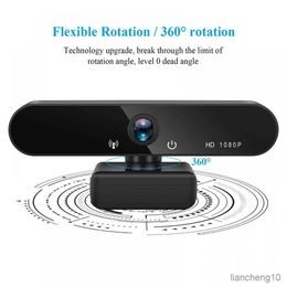 Webcams 1080p Webcam For Live Broadcast Auto Focus Compatible With High Precision Full 1080p Webcam Web Camera R230728