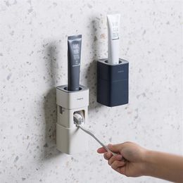 Bathroom Automatic Toothpaste Squeezer Hand Tooth Paste Squeezing Dispenser Easy Press Toothpaste Holder Bathroom Tools Use1243j