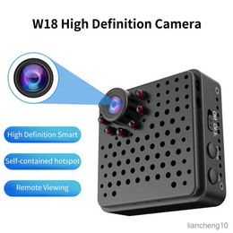 Webcams Mini Camera 1080P Wireless Camcorder Home Security Motion Recorder Micro Webcam Small R230728