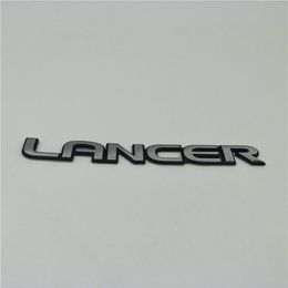 175 20mm For Mitsubishi Black Trim Lancer Emblem Sticker Badge GRS EVO ES RS Eclipse249e