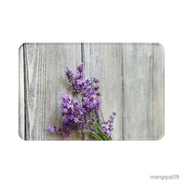 Carpets Lavender print mat kitchen mats for floor doormat welcome mat Entrance door mat bath mat Entrance door mat Customised mat R230728