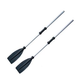 Kayak Paddles 2Pcs Detachable Boat Oars Paddles Aluminium Alloy Boat Oars Paddle Long Oar Inflatable Boat Fishing Kayak Accessories 230727