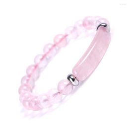 Strand 8mm Chakra Crystal Fashion Natural Healing Agate Stretch Handmade Round Beads Bracelets For Women