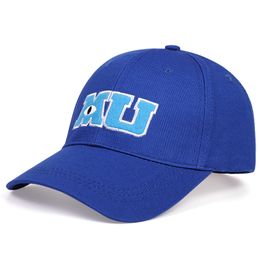 Ball Caps Fashion men baseball cap Sullivan Sulley Mike MU Letters Embroidery Blue Hat Sun Hats hats 230727