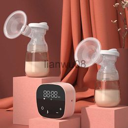 Breastpumps Breast Pumps Bilateral Milk Pump Baby Bottle Postnatal Supplies Electric Milk Extractor Breast Pump USB Powered Baby Breast Feed x0726