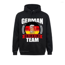 Men's Hoodies German Drinking Team Germany Flag Funny Oktoberfest Gift Hoodie Hip Hop Fall Boy Sweatshirts Slim Fit Clothes Prevalent