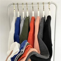 Men's Sweaters Solid Color Sweater For Autumn And Winter Loose Round Neck Bottom Trend Casual Versatile Pullover Jacket