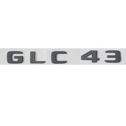 Black GLC 43 Trunk Letters Number Emblem Sticker for Mercedes Benz GLC 43 2017242y