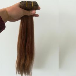 Straight Wave balck Colour 24inch weft 2pcs 100grams pcs and 8 613 piano 22inch #10 nano ring hair 20''and tape in hair 1268E