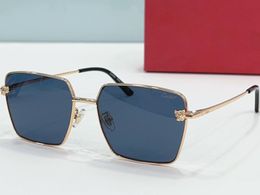 Realfine888 5A Eyewear Catier CT0368S Pilot Frame Luxury Designer Sunglasses For Man Woman With Glasses Cloth Box CT0441S