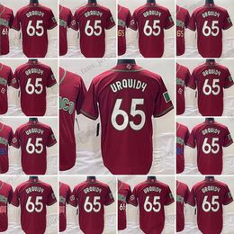 2023 World Cup 65 Jose Urquidy Baseball Jerseys All Various Styles Red Stitched Jersey Men Size S-3XL