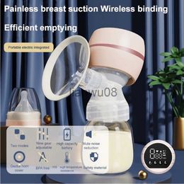 Breastpumps Double Electric Breast Milk Pump Portable With LED Screen BPA Free Milk Puller Breastfeeding Low Noise Breast Milk Extractor x0726