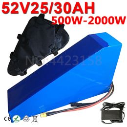 Electric bicycle lithium battery, electric bicycle triangle pit battery 48V 52V 60V 72V 13ah 15ah 18AH 20ah 25ah 30Ah 35Ah 48V 52V 1000W 2000W.