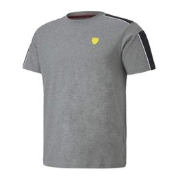 2021F1 Short Sleeve Racing Sweatshirt Men's T-shirt Fleet Lapel Polo Car Workwear Large Size Can Be Customized3211